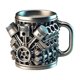 thumbnail image 1 of V8 Engines Stainless Steel Cup,Personalized V Stainless Steel Coffee Mug, 1 of 4