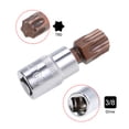 thumbnail image 3 of Uxcell 3/8" Drive x T60 Torx Bit Socket, S2 Steel Bits, CR-V Sockets 48mm Length (For Hand Use Only), 3 of 5