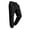 Black, variant on Men‘s Linen Pants Casual Breathable Cotton Trousers (1 PC Men Pant)