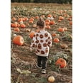 thumbnail image 4 of Toddler Infant Baby Girl Boy Halloween Outfit Long Sleeve Pumpkin Sweatshirt Pullover Top Shirt, 4 of 6