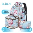 thumbnail image 2 of Mochila de almuerzo Kaome para portátil de 15.6 pulgadas para mujer con puerto USB, 2 of 6