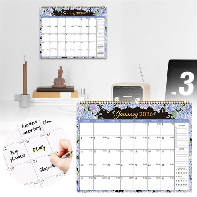 AKEGAMN Clearance! 2026 Edition Calendar Wall Decoration Punch Card Schedule Creative Calendar Customization 2026 Edition Calendar Wall Decoration Punch Card Schedule Creative Calendar Customization