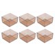thumbnail image 1 of Divisor organizador de cajones 6 Piezas Cajón Organizador Divisor Compartimento Armario Caja de Almacenamiento Magideal Divisor organizador de cajones, 1 of 4