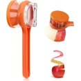thumbnail image 1 of SHIBA-Multifunctional Peeling Knife with Storage Box, New Upgrade Peeler with Container, Double Side Stainless Steel Blade Peelers for Kitchen Vegetable Fruit Tool (Orange), 1 of 4