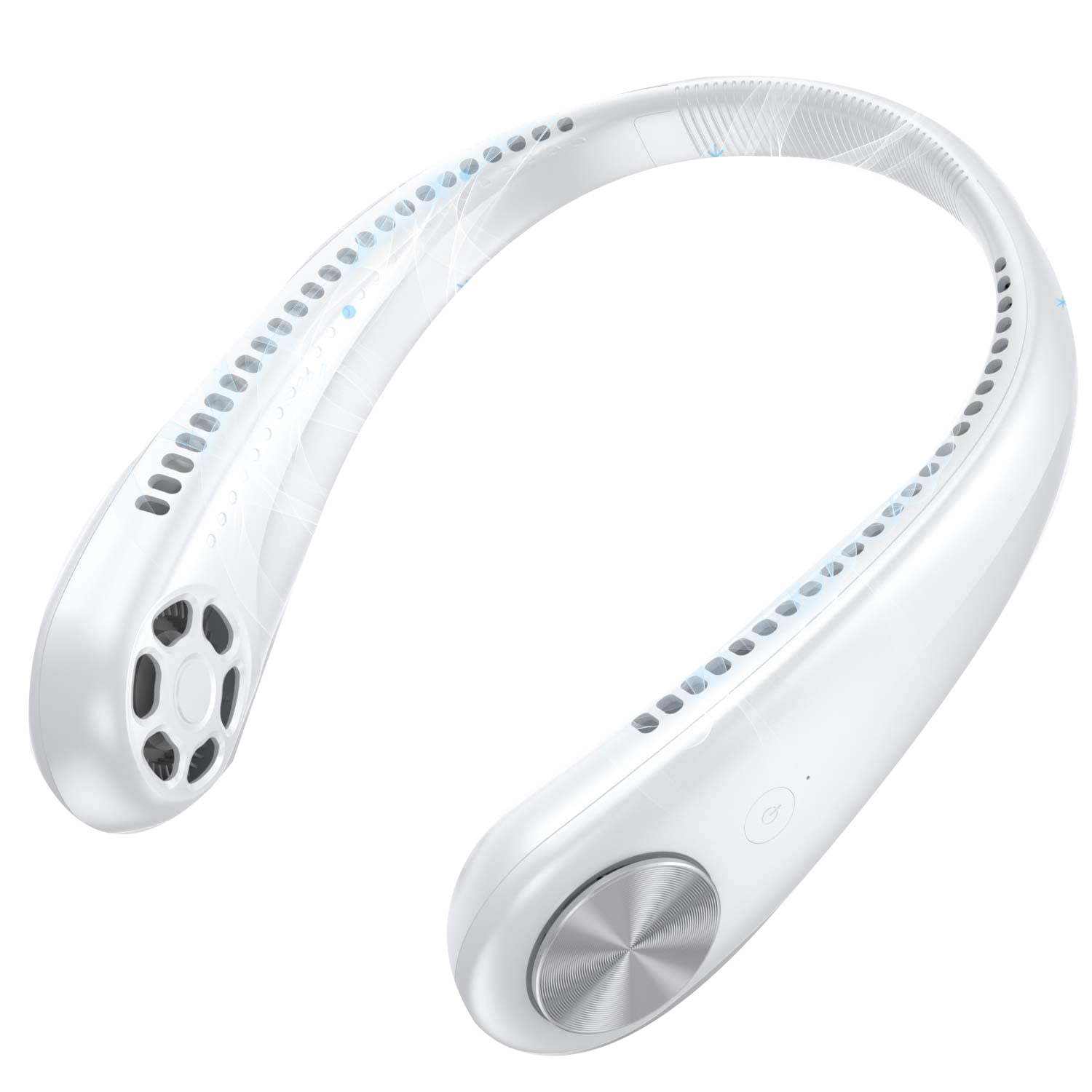 Portable Neck Fan,Personal Bladeless Neck Fan, Rechargeable Hands Free