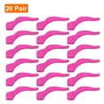 thumbnail image 3 of Uxcell 20 Pairs Glasses Ear Grip Silicone Anti-slip Ear Hook Eyewear Retainer Eyeglass Temple Tip Holder for Daily Wear, Rose Red, 3 of 6