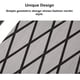 thumbnail image 4 of Sidaley Alfombras Alfombra de teca con celosías geométricas Alfombra antideslizante resistente al desgaste Alfombra simple nórdica Bombillas para automóviles, 4 of 6