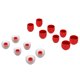 thumbnail image 2 of Consejos Para Los Oídos Audífonos Ear Tips In-Ear Earbuds Cover Set para Sony WF-1000XM4 WF-1000XM3 (Rojo), 2 of 5