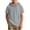 Gray, variant on Cethrio Boys T Shirts Size 10-12, Casual Hooded Faux Cotton Linen Short Sleeve Boys Summer Tops Beige (Size 5-14T)