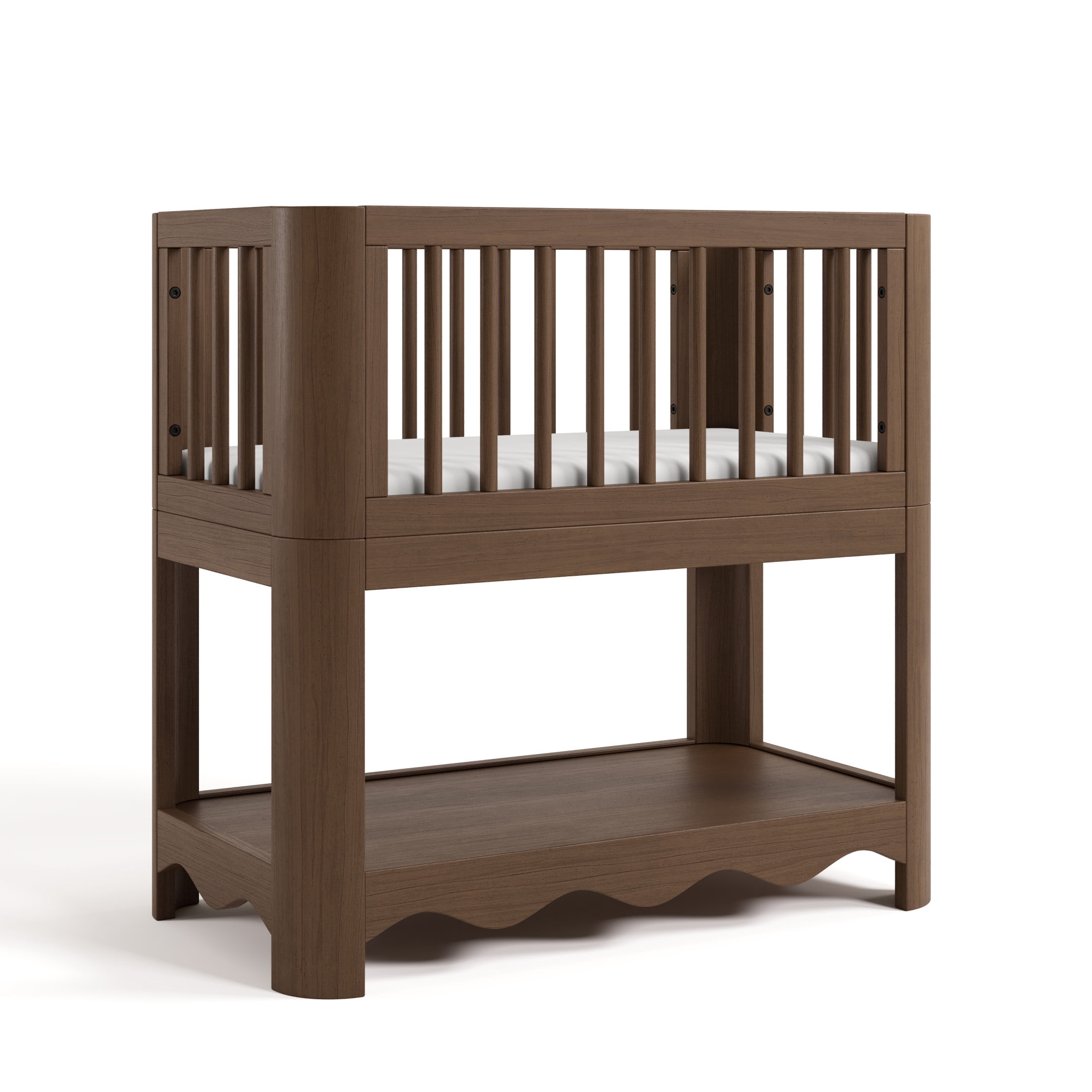 Storkcraft Casablanca 3-in-1 Convertible Bassinet, Hazelnut