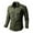 A-Army Green244, variant on XIAOCHA Men's Tactical Button Down Shirt Collared Dual Chest Pocket Top Durable Outdoor Hiking Wear Shirt