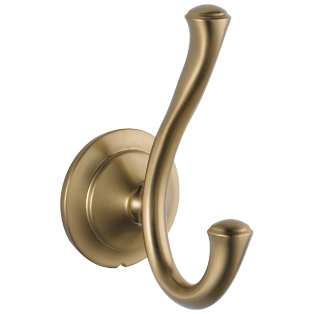 Delta 79435-CZ Linden, Double Robe Hook, Champagne Bronze - Walmart.com
