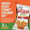 thumbnail image 3 of Sensible Portions Garden Veggie Straws, Screamin' Hot, 6 oz, 3 of 11