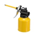 thumbnail image 2 of arctrm Hand Pump Oiler Can Long Spout Filling Pot Handheld Sprayer Manual Oiler Oil Can Rigid hose, 2 of 10