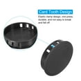 thumbnail image 4 of Uxcell 50mm 2" Plastic Hole Plugs, Flush Type Round Hole Cover Snap in Locking Hole Tube, Black 25Pcs, 4 of 6