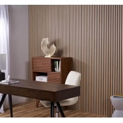 Wood Panels for wall - Oak Acoustic Wall Panels - 4PK Wall Wood Panels - 94.49 x 12- Soundproof Wood Wall Panels for Decor - Acoustic Slat Wood Wall Panels for Interior decoration of Walls