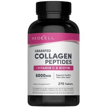 Super Collagen With Vitamin C and Biotin | 270 Tablet for Men and Women | by NeoCell