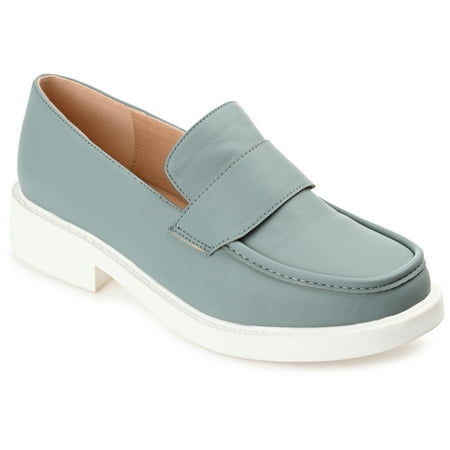 

Journee Collection Womens Saydee Loafer Round Toe Slip On Flats