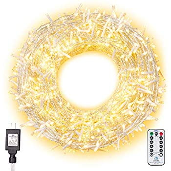 Christmas Lights 800 LEDs 330ft LED Outdoor String Lights Warm White