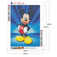 thumbnail image 2 of 5D DIY diamante pintura ratón dibujos animados completo redondo taladro mosaico imagen Rhinestone, 2 of 9