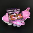 thumbnail image 3 of CanGonggg Children's Airplane Toy Universal Wheel Luminous Airplane Model Toddler Books Baby Toys 12-18 Months Learning Toys For Toddlers 1-3 Toys Sensory Toys For Toddlers 1-3, 3 of 6
