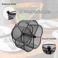 thumbnail image 4 of Mesh Desk Organizer With Hexagonal Grid, Durable Material For Home Office, Kids, Pre-K, Kindergarten, Primary, High School Classroom Use, Art Supply, 4 of 5