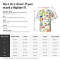 thumbnail image 6 of Lsque Summer Animal pattern Hawaiian Shirt for Men, Unisex Summer Beach Casual Short Sleeve Button Down Shirts-3X-Large, 6 of 9