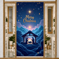 thumbnail image 2 of Colorful Theme Merry Christmas Banner Fun Decorative Design for Party Celebration Holiday Decoration Family Gathering, 2 of 9