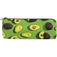 thumbnail image 1 of Fruit Avocado Pattern Pencil Bag, Pencil Case Pen Zipper Pouch Holder Makeup Brush Bag, 1 of 1