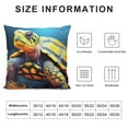 thumbnail image 5 of GOSMITH Beach Throw Pillow Covers , Ocean Themed Sea Turtle Seahorse Octopus Jellyfish Pillow Covers for Couch Sofa Bed Home Decor Square Coastal Pillowcase Outdoor Patio Furniture Cushion Cases, 5 of 5
