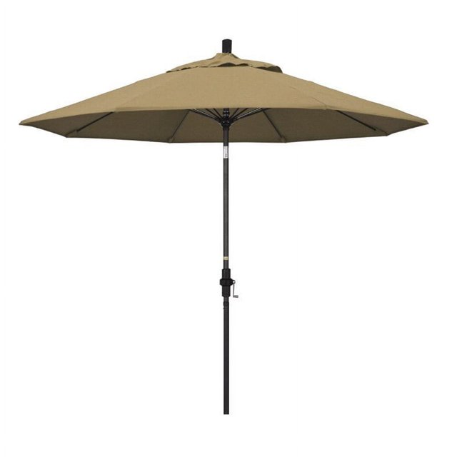 California Umbrella Parasol de Patio 9 Pieds en Paille