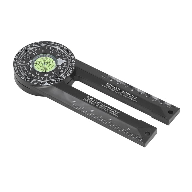 Buscador de Ángulo de Mitre Saw Saw, Mitre Saw Protractor Fácil de Leer Mecanizado CNC para Carpinteros para Carpintería de Carpintería