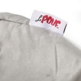 thumbnail image 7 of GDF Studio Lynnex Modern Microfiber 5 Foot Bean Bag, Light Gray, 7 of 7