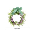 thumbnail image 3 of Yusimy Easter Wreath Decorations Artificial Flowers Festival Wreath, 3 of 6