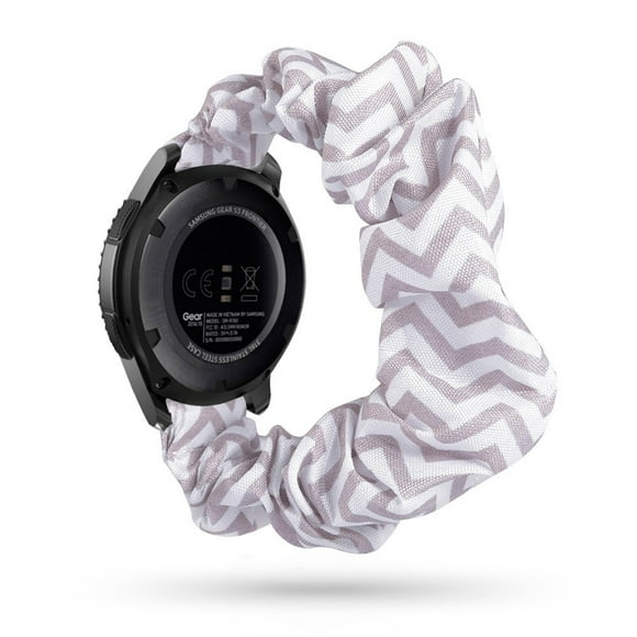 Scrunchie Wristband Replacement For Samsung Galaxy watch 4/active 2/3/46mm/42mm/Gear S3 20mm/22mm bracelet Amazfit Bip Huawei watch GT/2/3 Sport Smart Watch