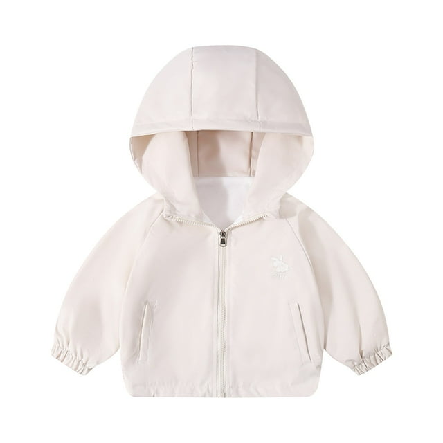 XXWXYD Garçons Filles Coupe-Vent Veste à Capuche Imperméable Légère Imperméable Coupe-Vent Décontractée Confortable Plein Air Randonnée Manteau Printemps Automne Veste de Pluie