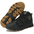 thumbnail image 1 of Botas de invierno para hombre Zapatos de algodón cálidos antideslizantes Botas de senderismo impermeables y transpirables, 1 of 9