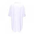thumbnail image 6 of Beach Shirts For Women Swim Shirt Dresses Plus Size Deep V Neck Bikini Beachwear Suit Beach Dress Beach Coverups Swim Cover Up Womens Bathing Suits Casual Dress,S-3XL, 6 of 8