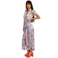 thumbnail image 2 of Maxi vestido de satín Roman Fashion Juvenil 3167 Azul G, 2 of 6