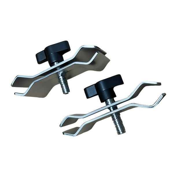 Abrazadera para sombrilla de exterior, soporte de sombrilla, fácil instalación, clip fijo, resistente para carritos de para camping, gradas, carritos Tipo B