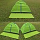 thumbnail image 4 of Colchón de aire plegable inflable para exteriores, colchoneta para dormir, cama para exteriores, colchoneta para acampar (verde), 4 of 10