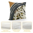thumbnail image 4 of Boho Abstract Sun Pillow Covers Throw Pillow Covers Minimalist Geometric Leaf Decorative Pillow Cases Bohemian Line Art Pillowcasefor Outdoor Couch Patio, 4 of 5