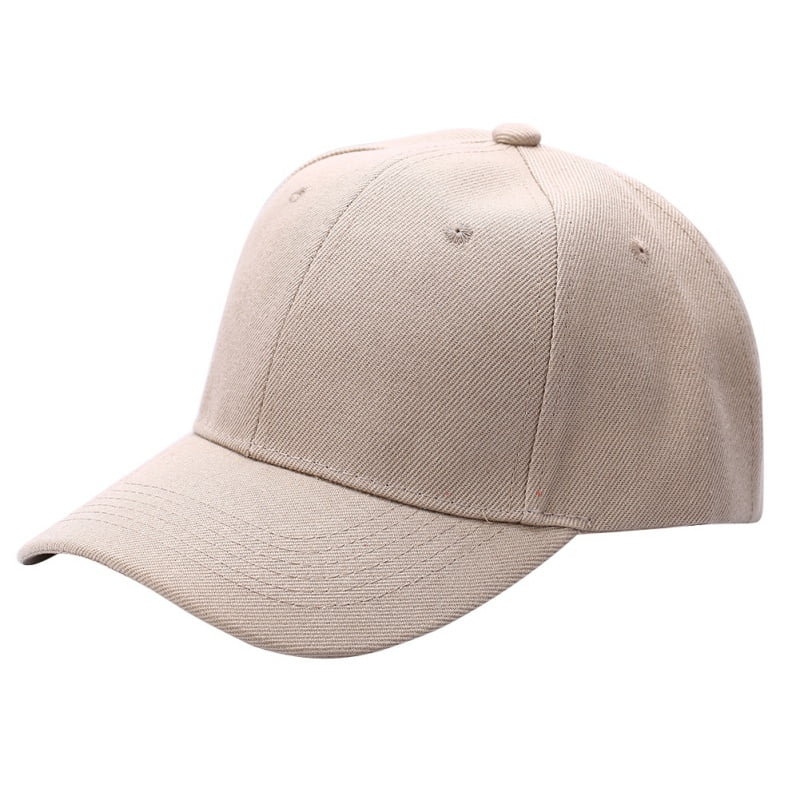 Men Women Fashion Plain Baseball Cap Unisex Curved Visor Hat HipHop