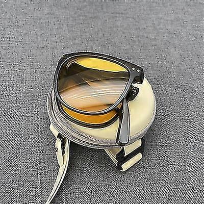 2022 New Women's Fashion Folding Sunglasses Women's Brand Designer Glasses Oval Glasses Lady Retro Sunglasses Uv400 Protect
