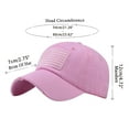 thumbnail image 3 of Skpblutn Sun Hat Mens And Womens Summer Fashion Casual Sunscreen Baseball Caps Navy, 3 of 3