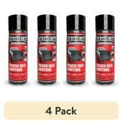 (4 pack) Herculiner Truck Bed Liner, Black, 15 oz