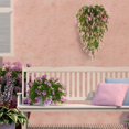 thumbnail image 3 of Simulation Flower Artificial Wisteria Flower Vine Fake Hanging Plant for Home Party Wedding Garden Decor-Pink, 3 of 8