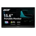thumbnail image 1 of Acer Portable Monitor | 15.6" FHD IPS | Adaptive-Sync Support (FreeSync Compatible) | Slim Design | External Monitor for Laptop PC/Mac | 2 x USB 3.1, 1 of 14