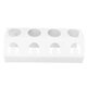 thumbnail image 2 of Rejilla para secar botellas daixiaolindai antideslizante soporte para vasos de drenaje de cocina hierro y silicona blanco, 2 of 10