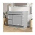 thumbnail image 2 of Vanity Art VA4036-2LG 36 in. Vanity Cabinet with Knockdown, Gray, 2 of 6